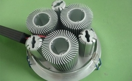 LED lamp radiator shell industrial aluminium profile