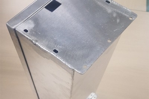 Welding of industrial aluminum profile