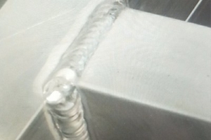 Welding of industrial aluminum profiles