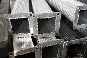 Welding of industrial aluminum profiles