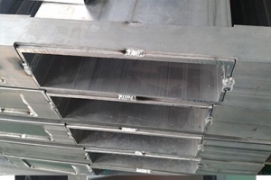 Welding of industrial aluminum profiles