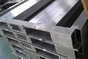 Welding of industrial aluminum profiles