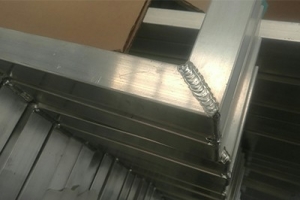 Welding of industrial aluminum profiles