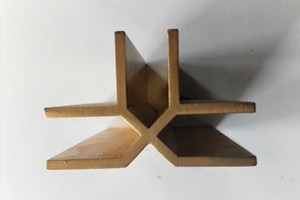 Precision sawing of industrial aluminum profiles