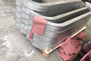 Bending of industrial aluminum profiles