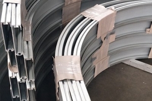 Bending of industrial aluminum profiles