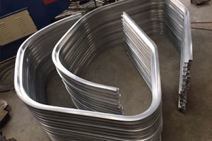 Bending of industrial aluminum profiles