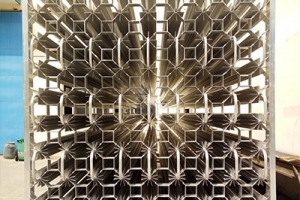 Condenser aluminium profile