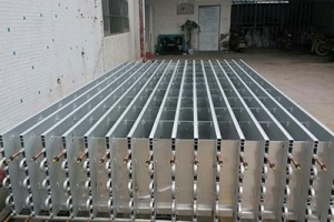 Cooling condenser aluminium profile
