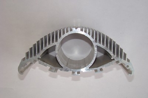 Cap lamp radiator for industrial mining