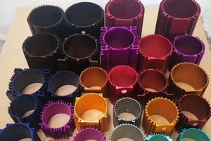 Industrial motor casing color oxidation