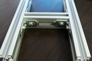 Power cable tray industrial aluminium profile