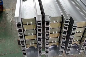 Power cable tray industrial aluminium profile