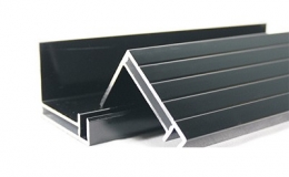 Industrial aluminum profile for solar energy panel frame