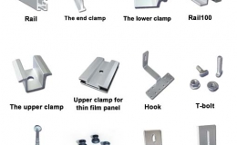 Metal aluminum solar power racking system