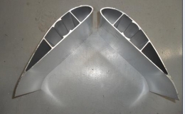 Industrial aluminum fan blade