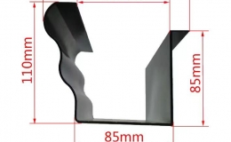 Roof Drain Brackets Aluminium Profile