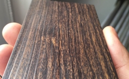 Aluminium Profile with 3D/4D Wood Grain Processing