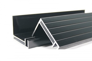 Industrial aluminum profile for solar energy panel frame