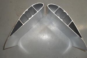 Industrial aluminum fan blade