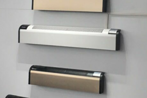Aluminum profile for electric convection heater