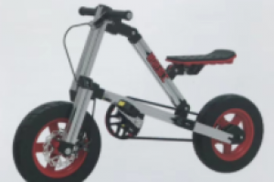 Balance bike aluminium structure