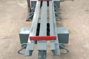 Railway expansion joint aluminium profile
