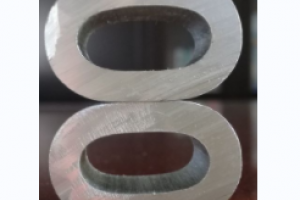 7075 Aluminumextruded oval-shaped ellipse pipe