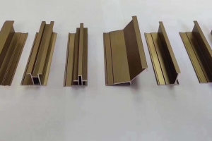 Aluminum corner edge trim, strip profile