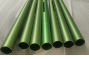 Green Sanblasting Oxidation aluminium tube
