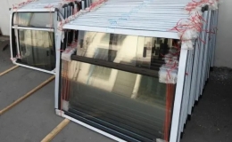 Aluminum Sliding Window with Tempered Glass for Cars