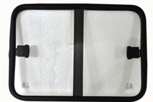 High Quality Car Window with Black Aluminium Frame Profile